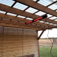 Infrapuna soojuskiirgur Veltron PREMIUM 3002KY 3kW, must