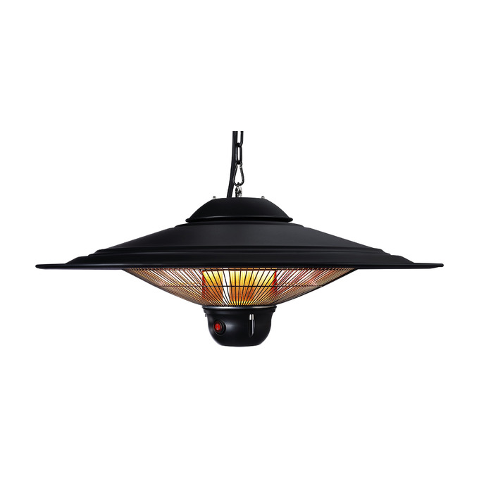 Infrapuna soojuskiirgur Veltron UFO CEILING-LED 2,5kW, must
