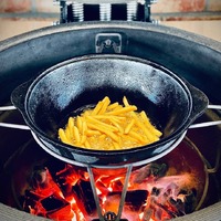 Keraamiline grill Kamado Bono Media Black