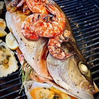 Keraamiline grill Kamado Bono Grande Red