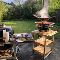Keraamiline grill Monolith Icon Mini + Plancha küpsetusplaat