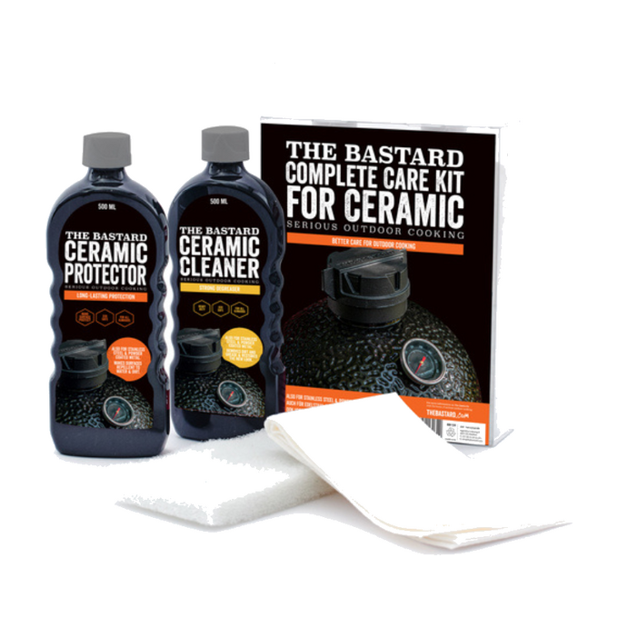 Keraamilise grilli hoolduskomplekt 2 x 500ml Bastard