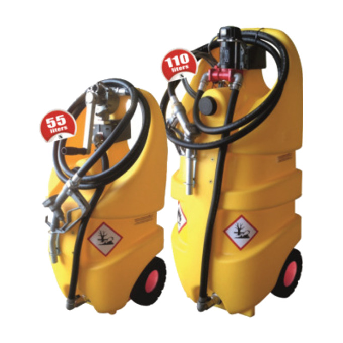Tankla Emillcaddy 110 l käsipumbaga, bensiinile ja diislile